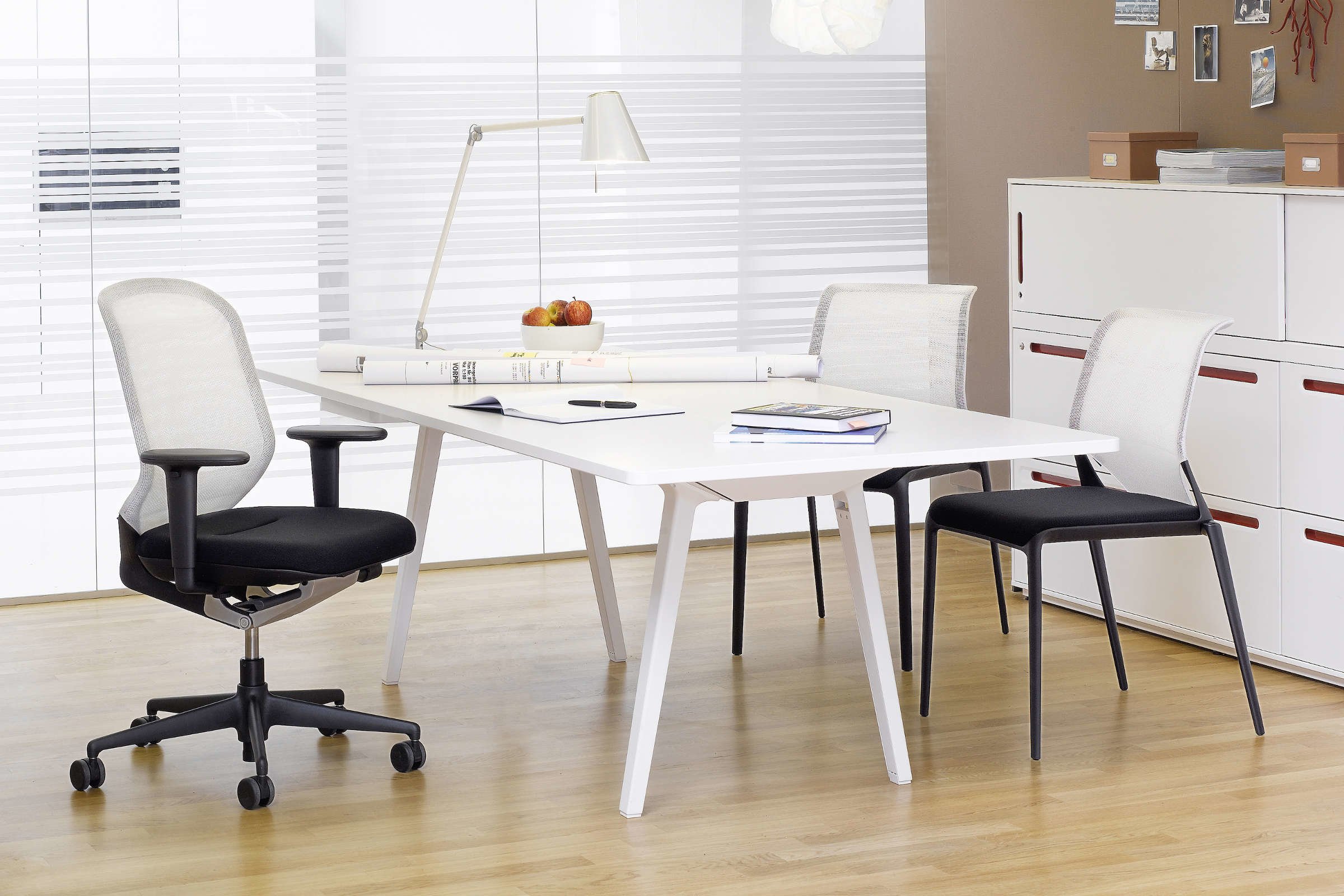 培训家具|布面培训椅|办公家具|华体（中国）家具|MedaSlim 培训椅/会议椅